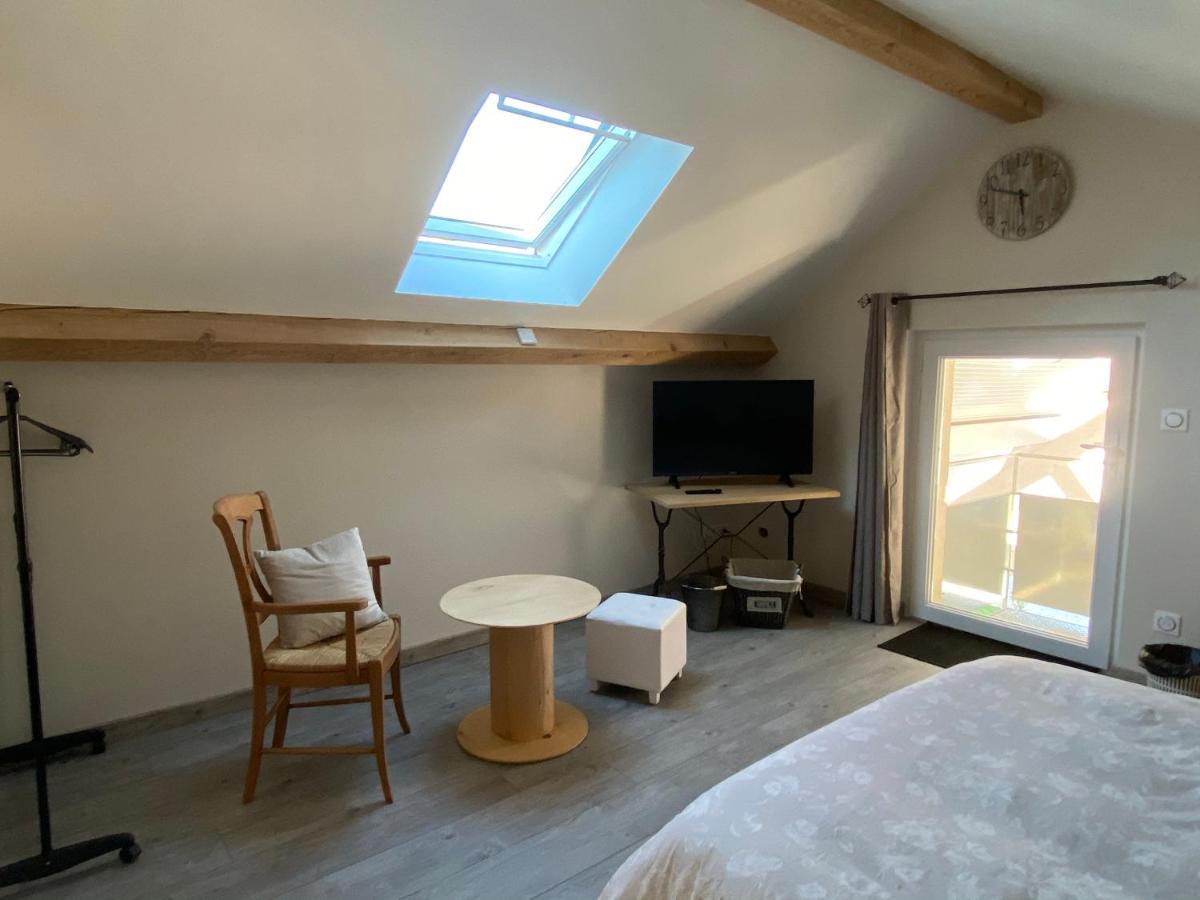 Chambre Privative Chez Toutoune Fontainebrux 외부 사진